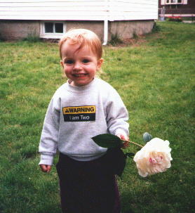 Warning! I am two.